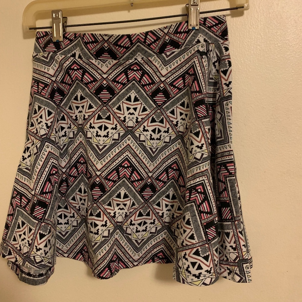 Victoria Secret PINK Pink & Black Short Skirt